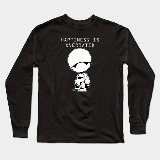 Marvin depressed - The Hitchhikers Guide to the Galaxy Long Sleeve T-Shirt by OtakuPapercraft